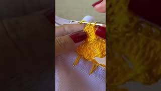 BARRADO EM CROCHÊ PARA PANO DE PRATO FÁCIL DE FAZER barradoemcrochê croche 🧶❤️ [upl. by Huai641]