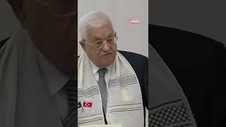 Filistin Devlet Başkanı Mahmud Abbas Gazzeye gidecek [upl. by Ennaillek]