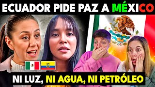 ECUADOR PIDE DIALOGAR A MEXICO AHORA QUE ESTÁN SIN AGUA NI PETRÓLEO 🇲🇽🙏 MEXICANOS QUEREMOS PAZ [upl. by Nnylrac62]