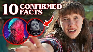 10 Confirmed Facts About Stranger Things Season 5 [upl. by Jar317]