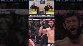 Khamzat Chimaev Breaks Jaw Of Robert Whittaker At UFC 308  UFC308 Watch Party Highlights [upl. by Noinatrad]