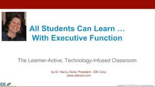 All Students Can Learn with Executive Function [upl. by Balbur]