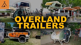 30 Offroad Trailers of Overland Expo 2021 [upl. by Ezitram570]