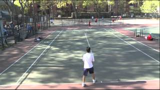 Brookline Boys Varsity Tennis 050613 [upl. by Enilaf]