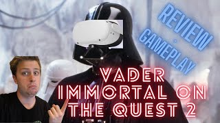 Vader Immortal Review and Gameplay on the Oculus Quest 2 [upl. by Oppen]