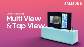 How to screen mirror your phone on your TV using Tap View and Multi View  Samsung US [upl. by Muhcan]