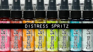 Tim Holtz Distress Spritz [upl. by Kristyn]