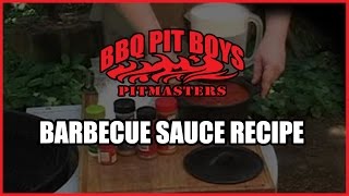 How to make a Barbecue Sauce  Recipe Sauce [upl. by Reine]