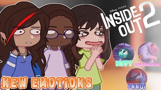 Rileys Friends React To Rileys New Emotions  Inside Out 2 Reaction [upl. by Alejandra405]