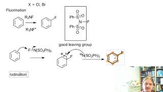 Halogenation of benzene  fluorination and iodination [upl. by Buckingham]