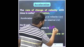 WHAT IS ACCELERATION 🔥🔥 UNDERSTAND CONCEPT OF ACCELERATION 🔥 VARIABLE VELOCITY motion acceleration [upl. by Solly]