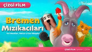 Adisebaba Çizgi Film Masallar  Bremen Mızıkacıları [upl. by Pernell]