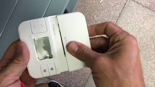 How to install a thermostat with radio waves Salus WiFi RT 310 RF Easy to make DIY video tutorial [upl. by Ferdinanda81]