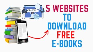 5 WEBSITES TO DOWNLOAD FREE eBOOKS [upl. by Eelir101]