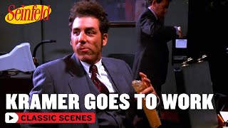 Kramer Pretends To Have A Job  The Bizarro Jerry  Seinfeld [upl. by Adolfo]