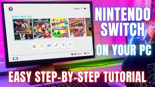 Play Nintendo Switch Games on PC Easy StepbyStep Tutorial for Ryujinx Emulator 2024 [upl. by Bar530]