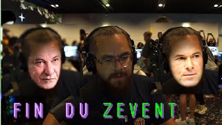 MisterMV speech de fin conclusion avec Bigard et Xizou dans lémotion au ZEVENT 2022 [upl. by Groeg]