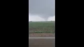 Deputy captures video of tornado [upl. by Llenet]