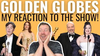 Golden Globes Reaction Video 2024 [upl. by Yrbua996]