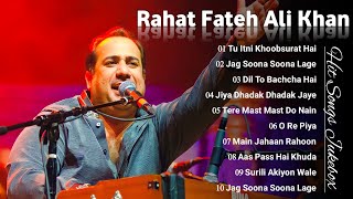 Best Of Rahat Fateh Ali Khan  Hindi Top 10 Hit Songs Of Rahat Fateh Ali Khan Latest Songs Jukebox [upl. by Einra774]