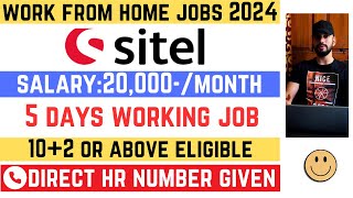 Sitel Work From Home Jobs 2024 [upl. by Wiskind]