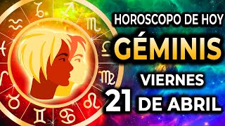 😭 𝐋𝐋𝐎𝐑𝐀𝐑𝐀𝐒 𝐂𝐎𝐍 𝐄𝐒𝐓𝐎 😭 HOROSCOPO DE HOY GÉMINIS♊ 21 DE ABRIL DE 2023 [upl. by Asiluy]