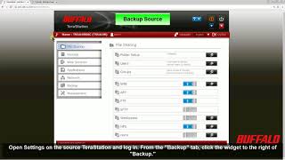 Howto Configuring TeraStation to TeraStation Backup on Different Subnets [upl. by Naillig]