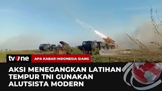 Latihan Tempur TNI 3 Matra di Situbondo Sejumlah Peralatan Tempur Modern Diterjunkan  AKIS tvOne [upl. by Hayyikaz]