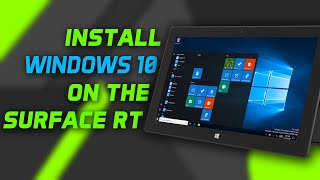 How to install Windows 10 build 15035 Insider Preview on the Surface RT 1 and 2 💻 [upl. by Trudi792]