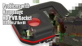 Hauppauge HD PVR Rocket problems [upl. by Uuge944]