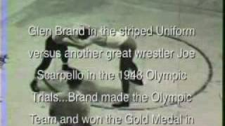 A wrestling tribute to 1948 Olympic champion Glen Brand [upl. by Gariepy348]