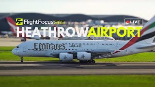 Heathrow Airport Live  Wednesday 17th April 2024 [upl. by Yarased]