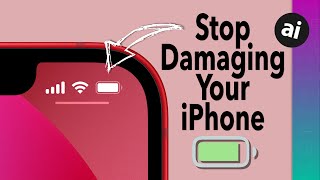 Stop DAMAGING Your iPhones Battery How to Maintain Battery Health [upl. by Emmi371]