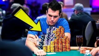 How To Build A MASSIVE Stack In Poker Tournaments [upl. by Launamme]