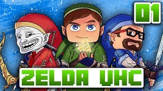 ZELDA UHC  NOUVEAU JEU PVP MINECRAFT DINGUE  01 [upl. by Aneetsirk176]