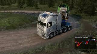 The infamous Locomotive cargo on the Kirkenes quarry TruckersMP Promods Euro Truck Simulator 2 [upl. by Yecnay]