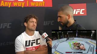 Ben Askren vs Masvidal  Ill beat him anyway I want full fight and interview [upl. by Thenna]