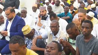 ARABIC KHUTBAH IMAM KHATIB OMAR  MASJID ALJUMAA KITUMBINI [upl. by Jensen872]