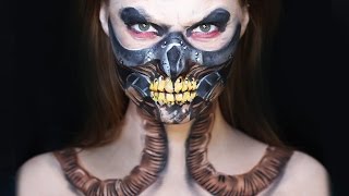 MAD MAX Makeup Tutorial  Immortan Joe Request [upl. by Llednav]