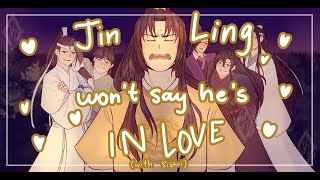 MDZS Animatic  Jin Ling wont say hes in love zhuiling [upl. by Link174]