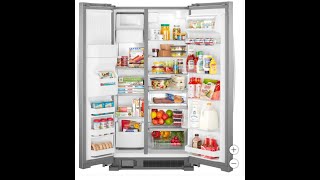 Whirlpool 21 cu ft Sidebyside refrigerator Model WRS321SDHZ [upl. by Leontina]