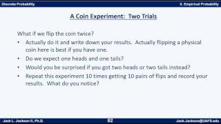 Statistics 25 Empirical Probability [upl. by Cassidy]