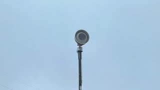 FS 508128 3Minute Alert Monthly Siren Test Altoona WI BTS [upl. by Lillie]