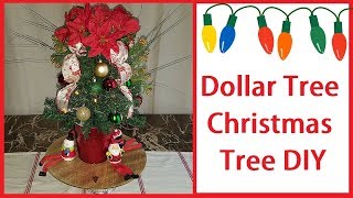 Dollar Tree Christmas Tree DIY Home Decor [upl. by Ttelracs28]