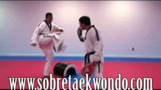 Ejercicio pliométrico especial de Taekwondo Fuerza rapida [upl. by Caro]