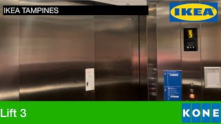 IKEA Tampines  Kone Elevator Lift 3 [upl. by Arlina265]