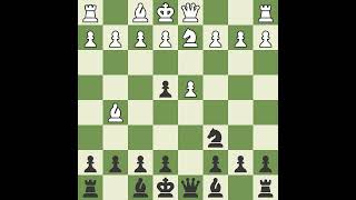 Queens Pawn Opening Zukertort Chigorin Variation chessshorts chess [upl. by Burkhardt]