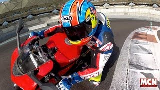 Ducati 1199 Panigale first ride [upl. by Edwyna]