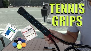 How to Install a Tennis Grip [upl. by Pietro]