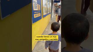 cuando tienes un hijo mas amigable y sociable shortvideo [upl. by Ainala]